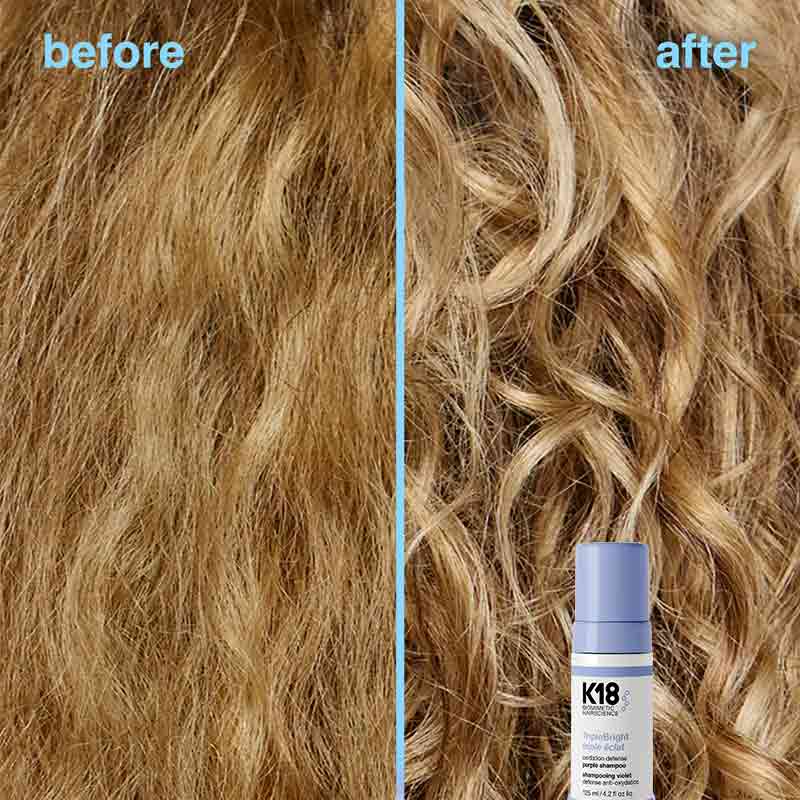 TripleBright Oxidation Defense Purple Shampoo by K18