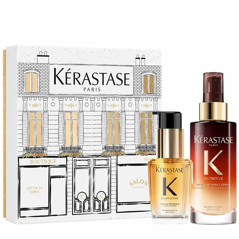 8H Magic Night Serum & Elixir Ultime Oil Day & Night Duo Gift Set by Kérastase