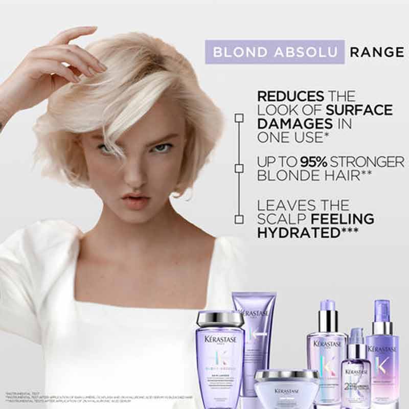 Blond Absolu Cicaplasme Heat Protectant Serum For Blonde Hair by Kérastase