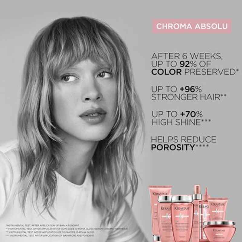 Chroma Absolu Serum Chroma Thermique Anti-Frizz Heat Protection Serum by Kérastase