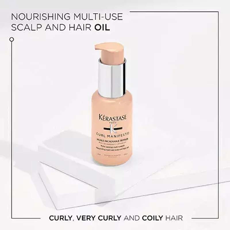 Curl Manifesto Huile Sublime Repair Nourishing Multi-Use Hair & Scalp Oil by Kérastase