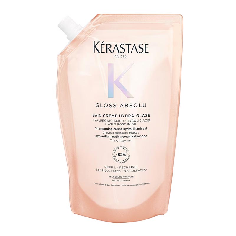 Gloss Absolu Bain Créme Hydra-Glaze Shampoo For Thick Frizzy Hair by Kérastase