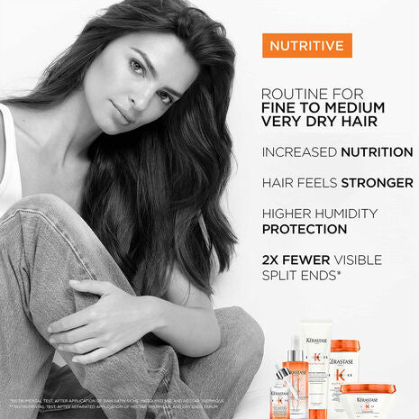 Nutritive Shampoo Conditioner & Serum For Dry Hair by Kérastase
