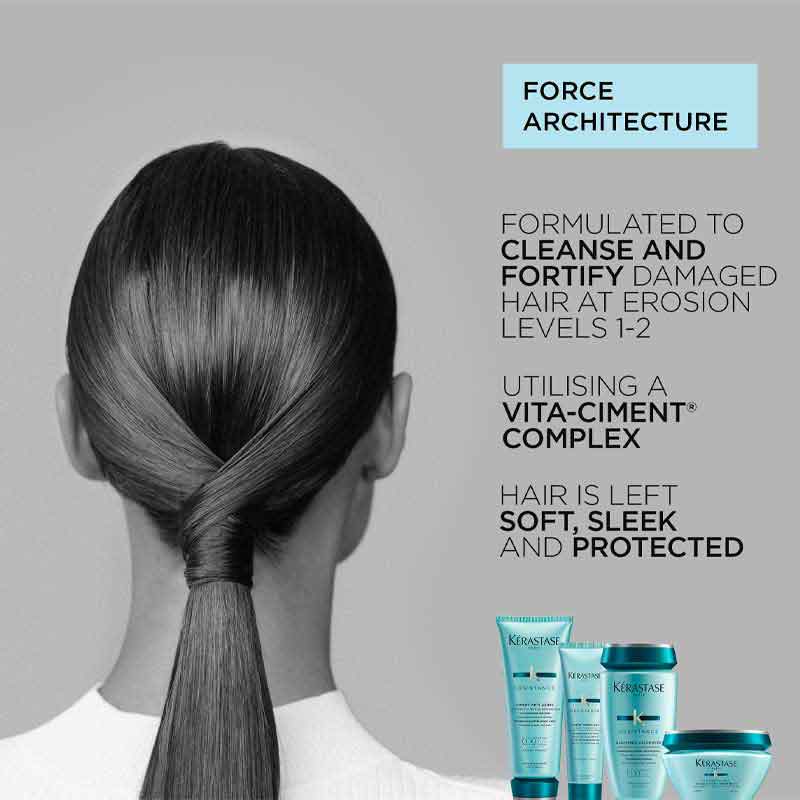 Resistance Shampoo, Conditioner For Damaged Hair + Free Strengthening Milk by Kérastase