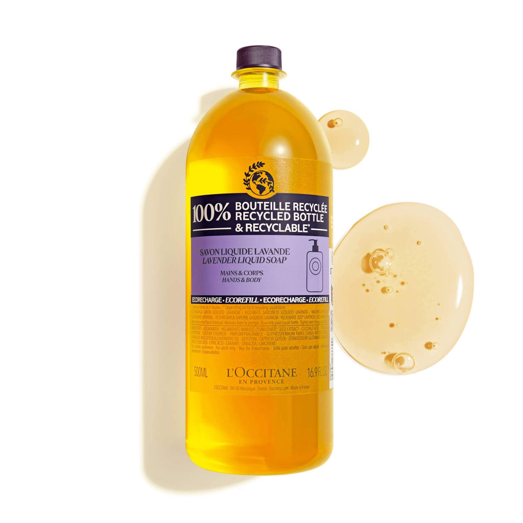Shea Lavender Hands & Body Liquid Soap by L'Occitane