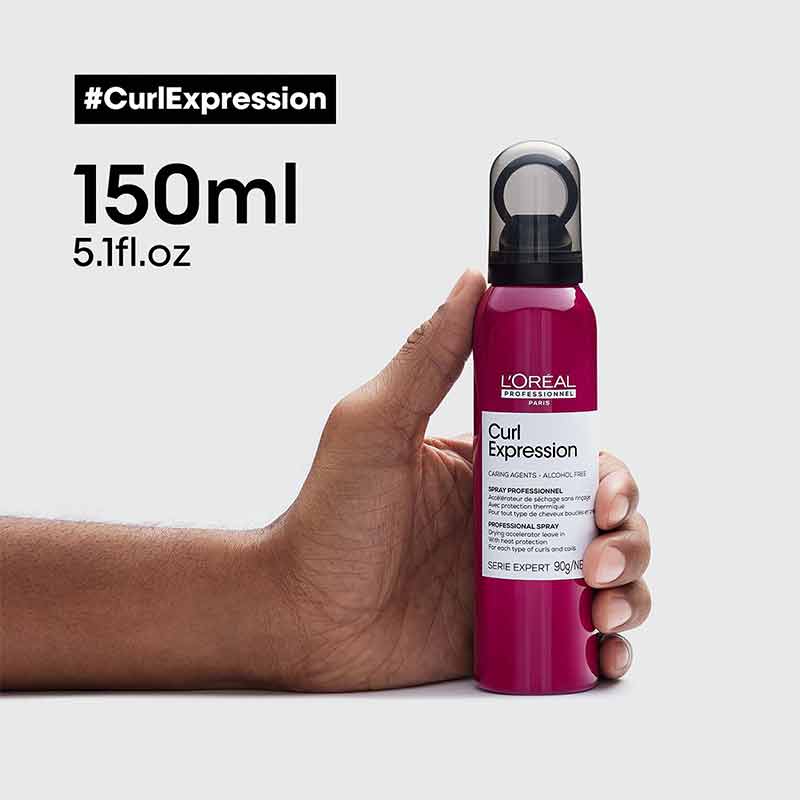 Curl Expression Drying Accelerator Spray For Curly Hair by L'Oreal Professionnel