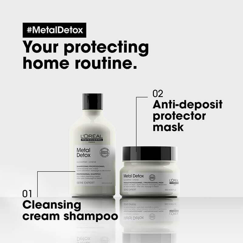 Metal Detox Anti-Metal Cleansing Cream Shampoo by L'Oreal Professionnel