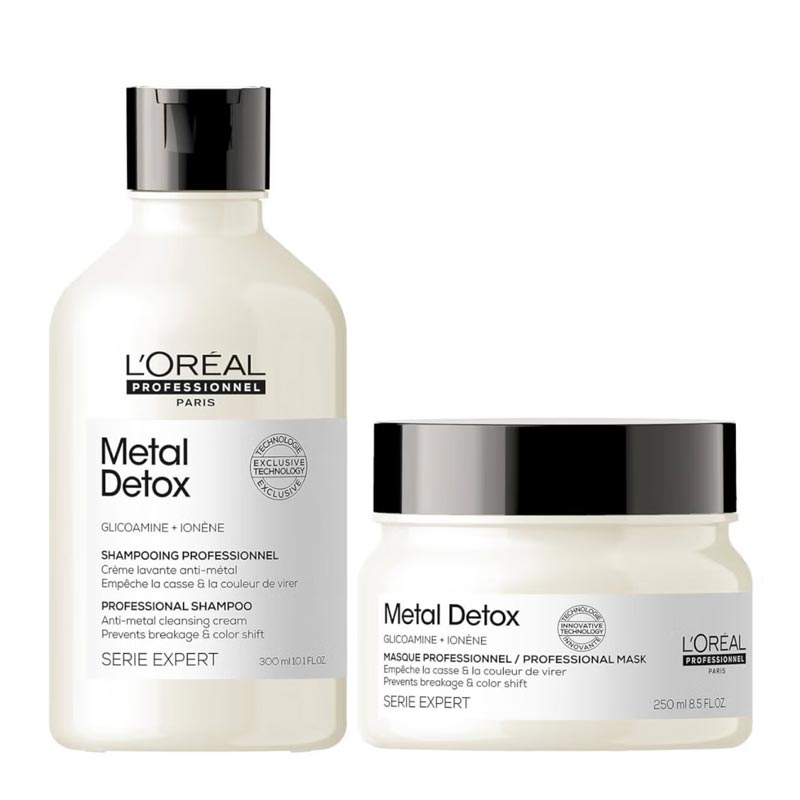 Metal Detox Shampoo & Mask Duo For Coloured Hair by L'Oreal Professionnel