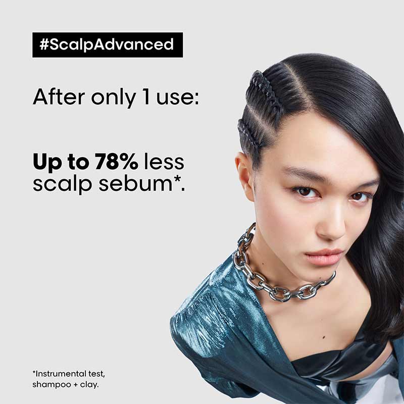 Scalp Advanced Anti-Oiliness 2-in-1 Deep Purifier Clay Hair Mask by L'Oréal Professionnel