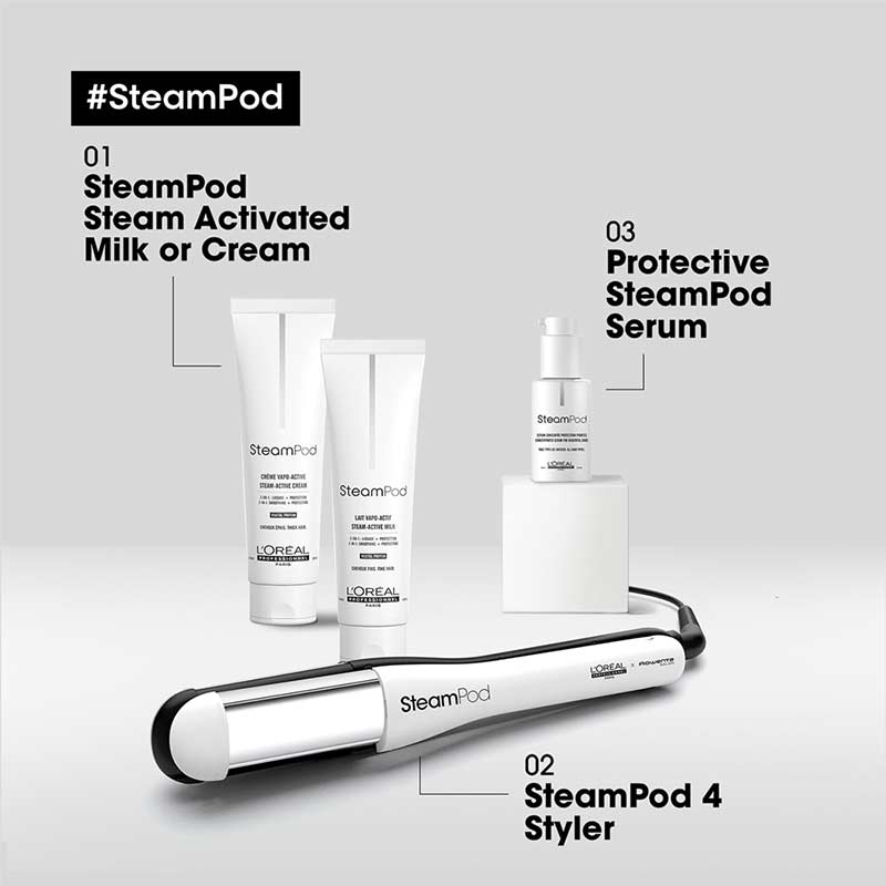 Steampod 4.0 Hair Styling Tool For All Hair Types by L'Oréal Professionnel