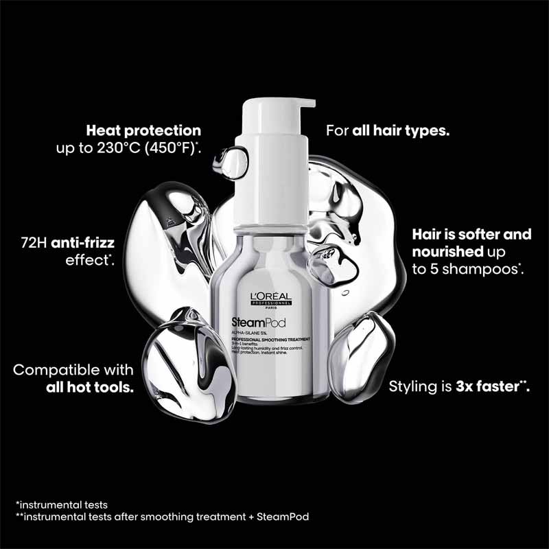 SteamPod Smoothing Treatment Serum by L'Oréal Professionnel