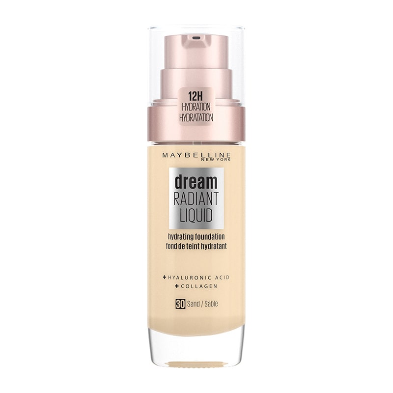Dream Radiant Liquid Hydrating Foundation with Hyaluronic Acid and Collagen