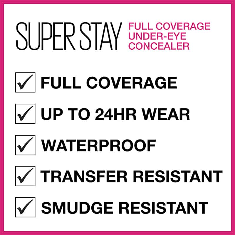 Superstay Full Coverage Under Eye Concealer by Maybelline