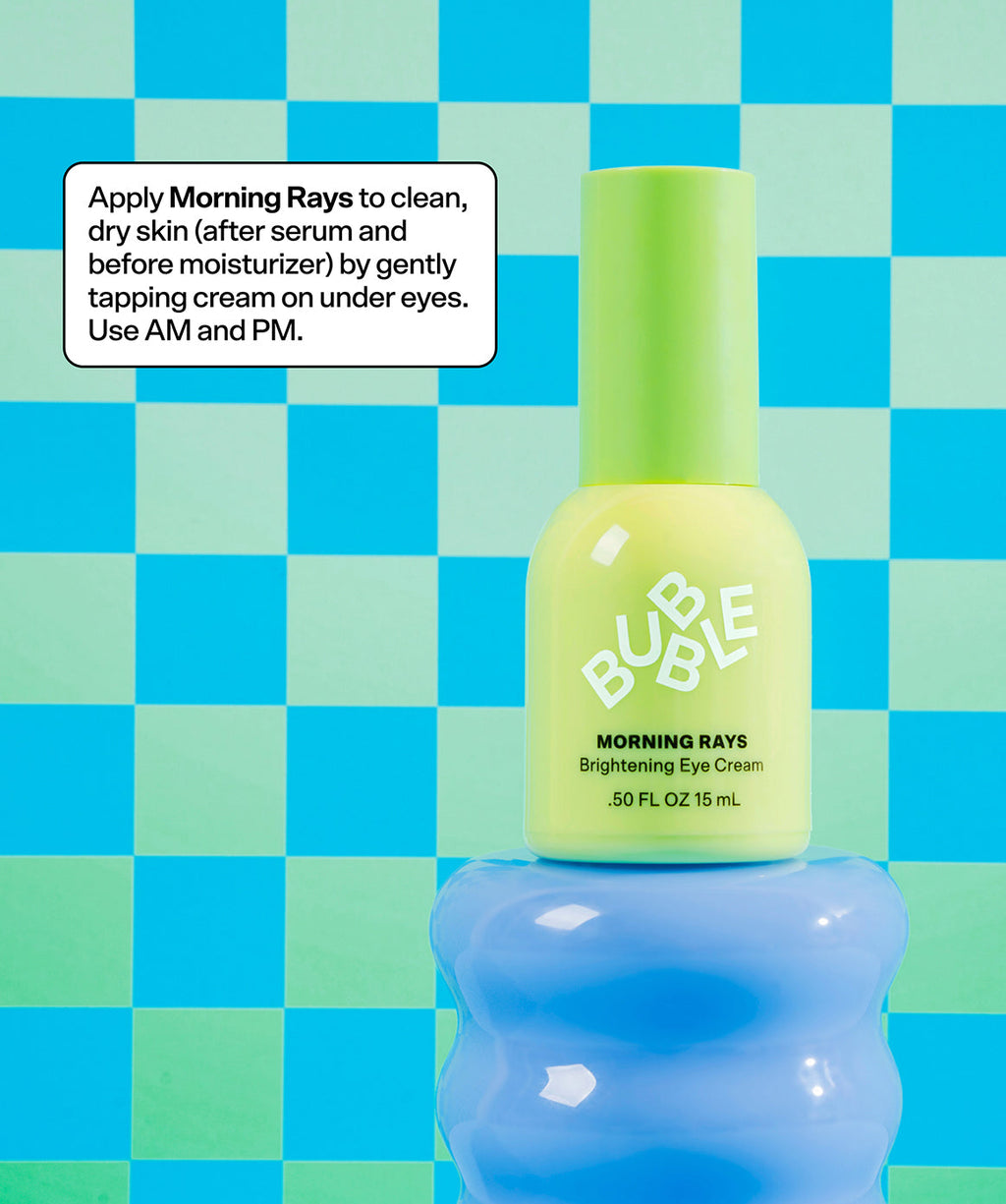 Morning Rays Brightening Eye Cream by Bubble Skincare