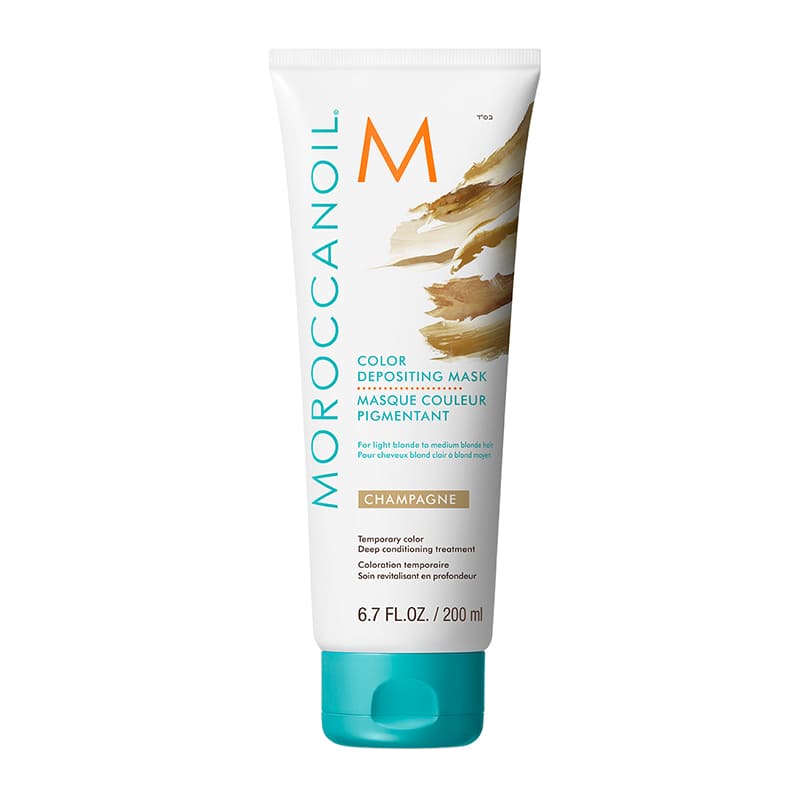 Champagne Colour Depositing Mask by Moroccanoil