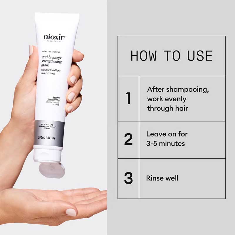 Density Defend Anti-Breakage Strengthening Mask by Nioxin