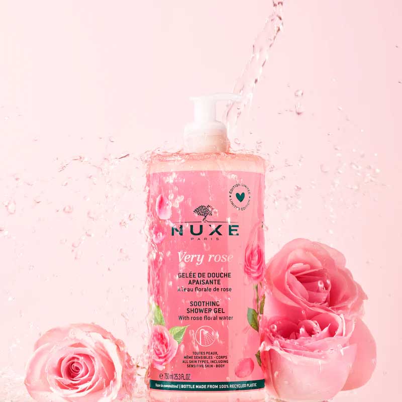 Very Rose Soothing Shower Gel by NUXE
