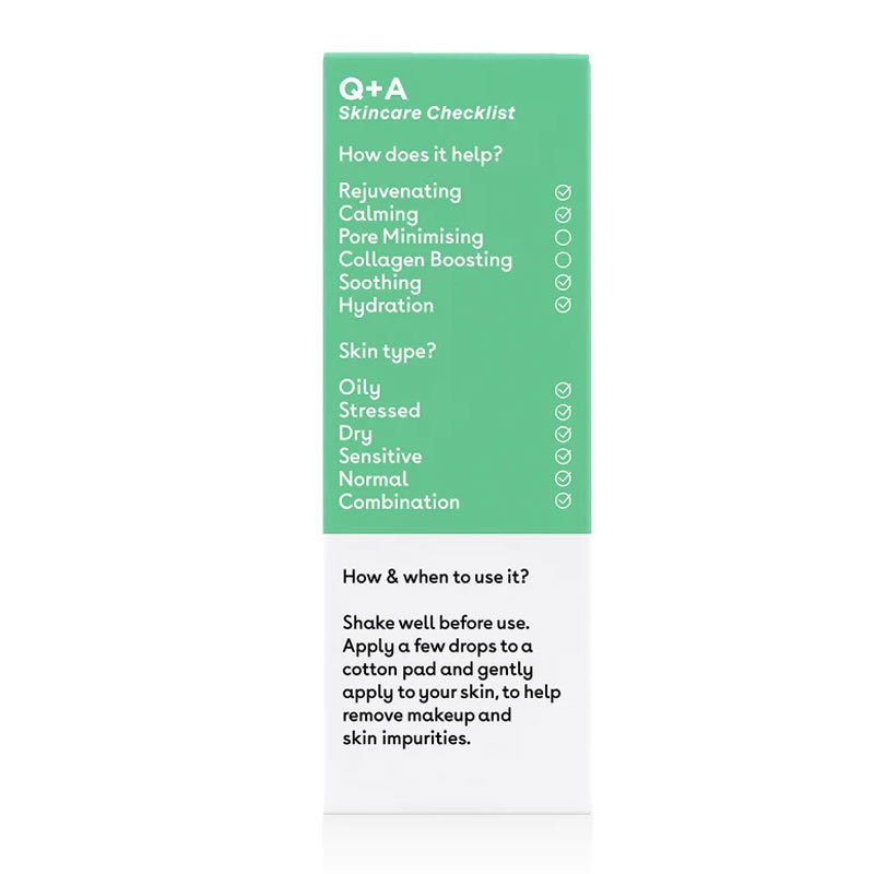 Q+A Green Tea Toner