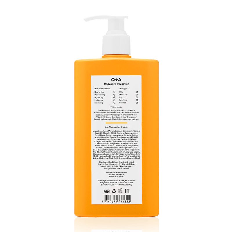 Vitamin C Body Cream by Q+A