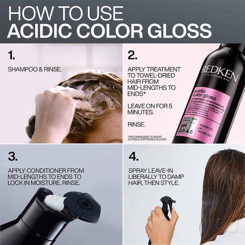 Acidic Color Gloss Gentle Color Shampoo by Redken