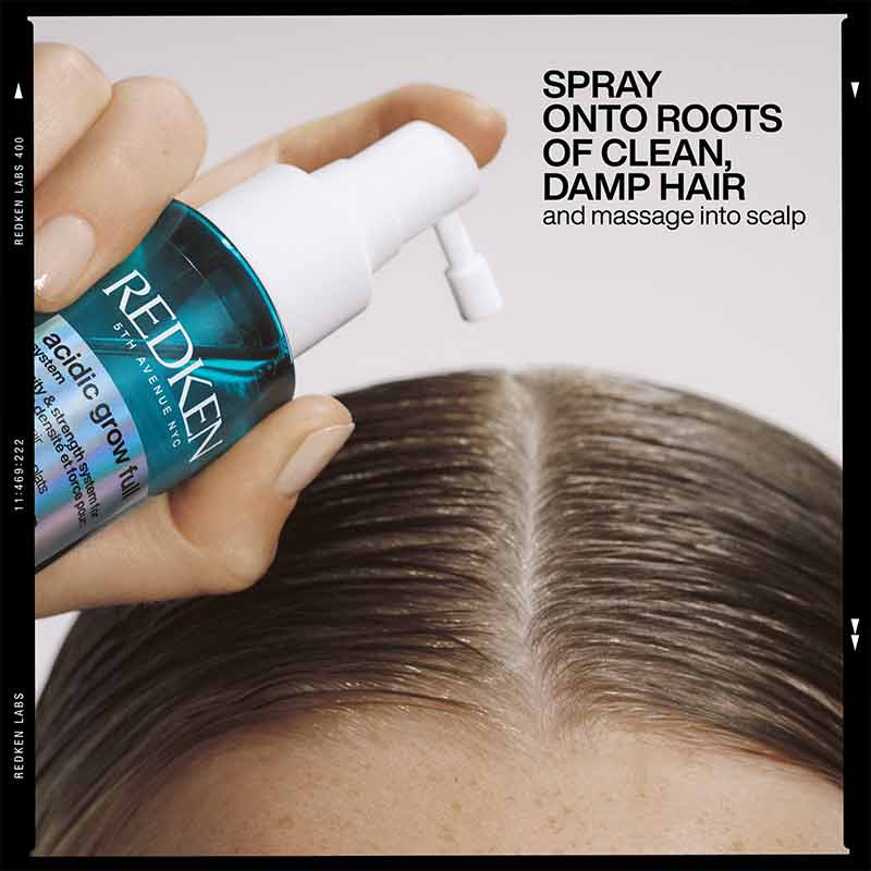 Acidic Grow Full System Home & Away Bundle + Free Serum & Densifying Spray by Redken