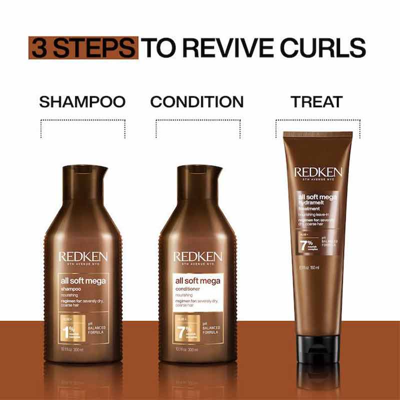 All Soft Mega Curls Hydramelt Treatment For Curly Hair by Redken
