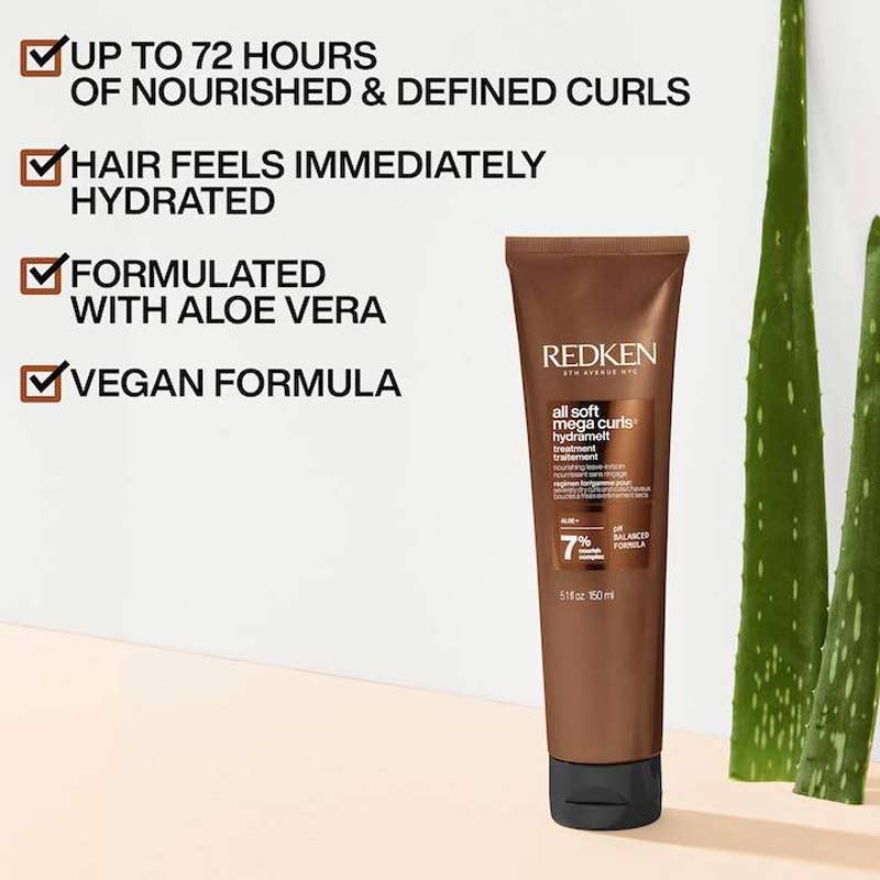 All Soft Mega Curls Hydramelt Treatment For Curly Hair by Redken