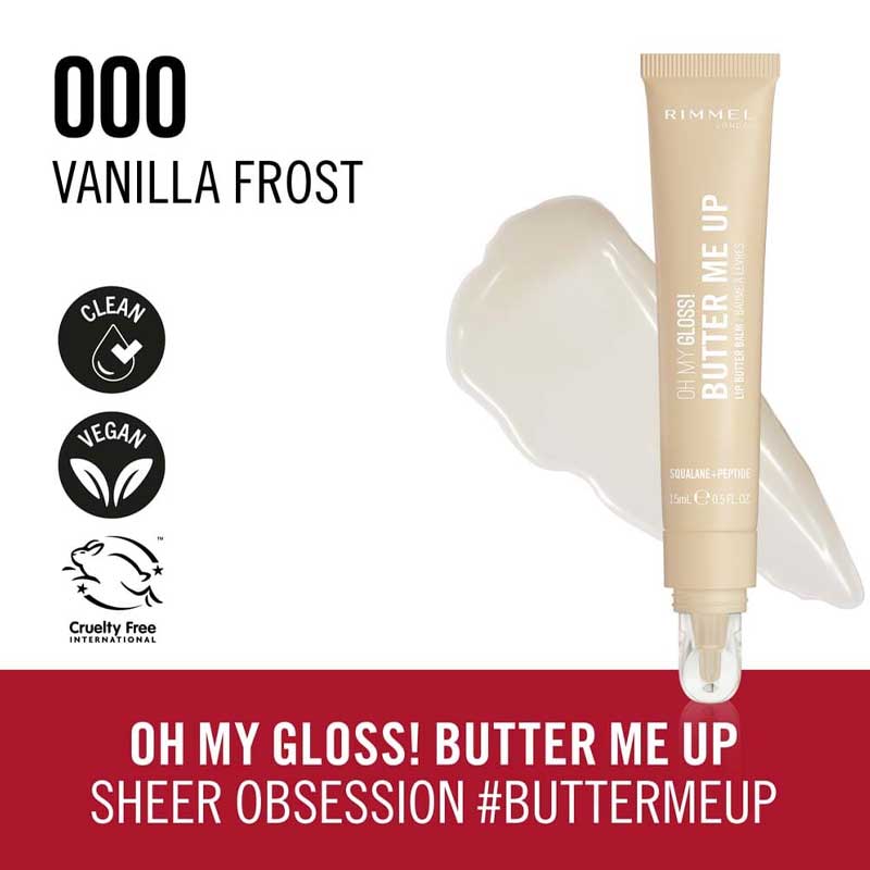 Oh My Gloss! Butter Me Up Lip Butter Balm by Rimmel London