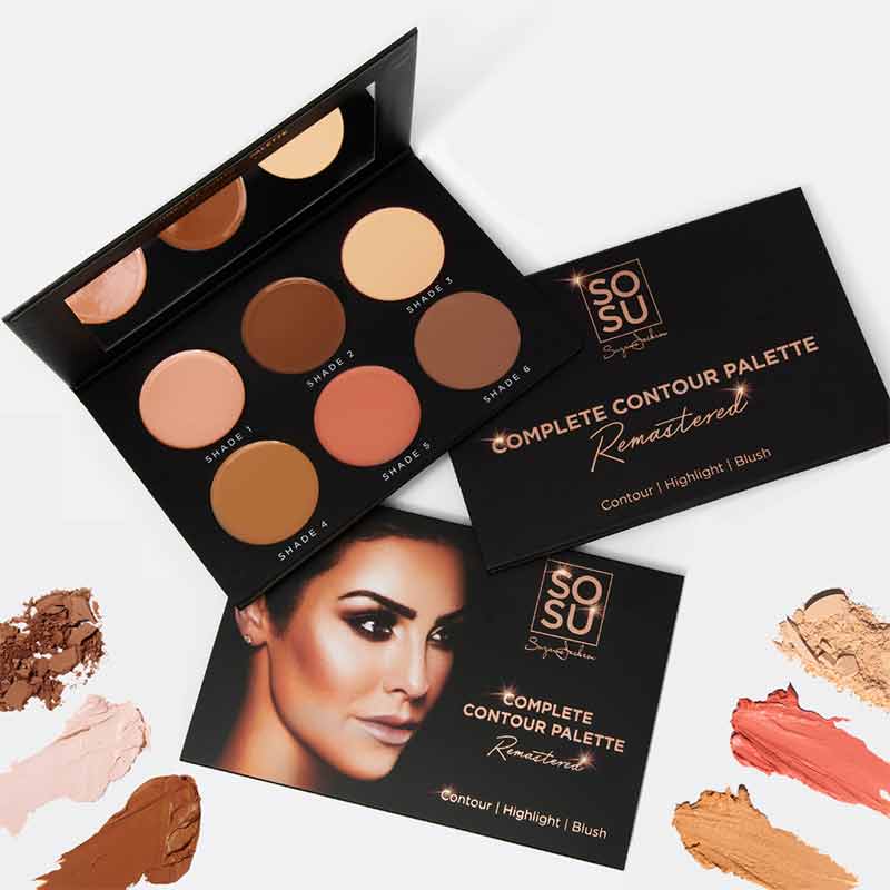 Complete Contour Palette by SOSU Cosmetics
