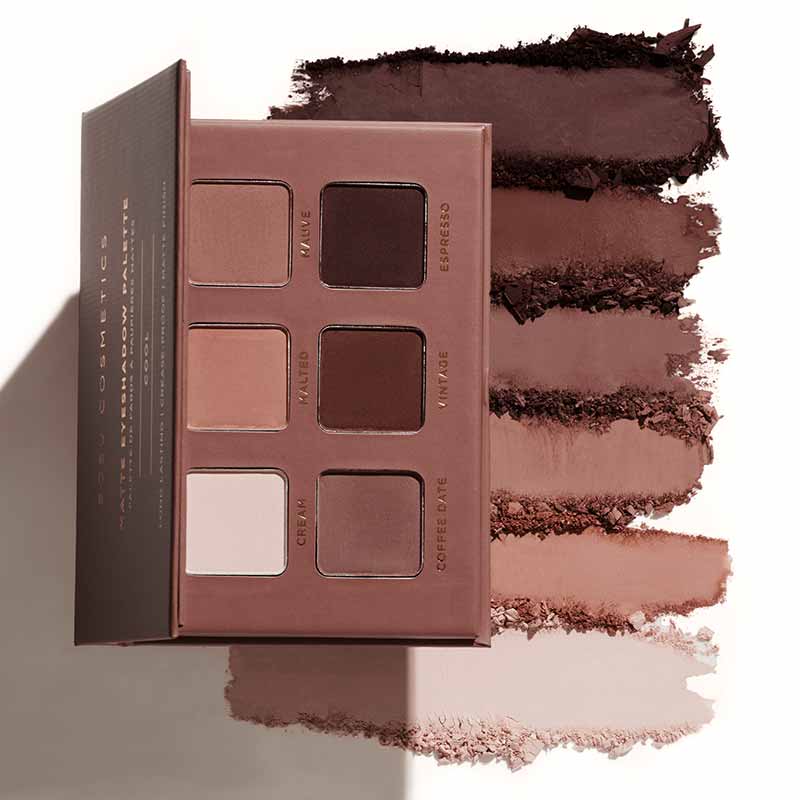 Cool Matte Pro Palette 6 Shades by SOSU Cosmetics