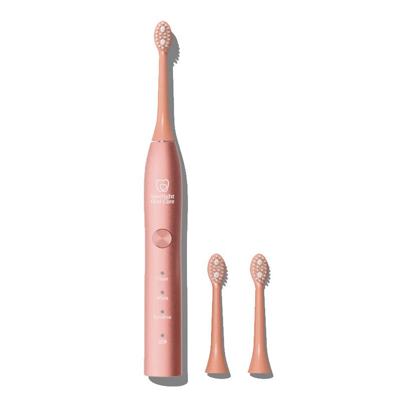 Rose Gold Sonic Toothbrush by Spotlight Oral Care