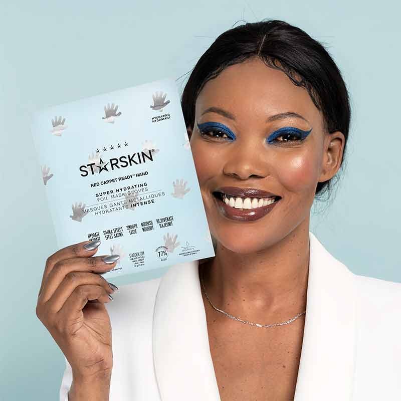 Red Carpet Ready Hand Super Hydrating Foil Mask Gloves by STARSKIN