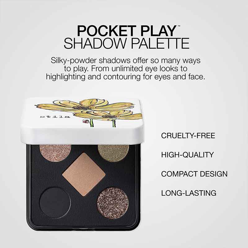Pocket Play Eyeshadow Palette Wild Flowers by Stila