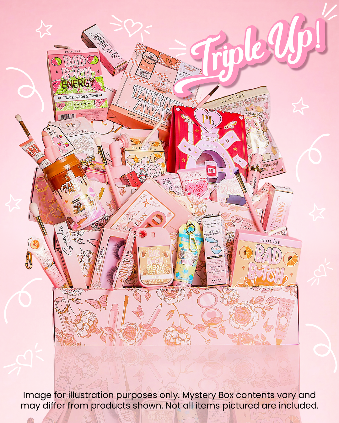 Trippple Mystery Box by P. Louise Cosmetics
