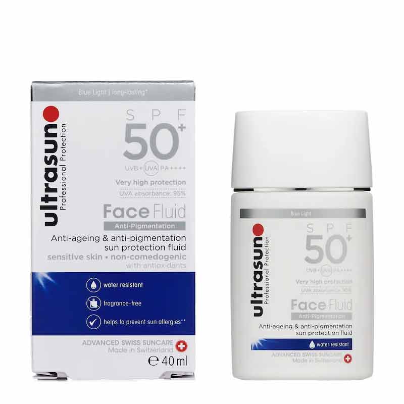 Anti-Pigmentation Face Fluid SPF 50+ by Ultrasun