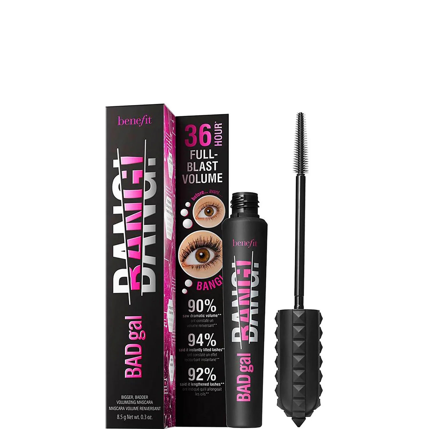 BADgal BANG! Mini Volumising Mascara Pitch Black 4g
