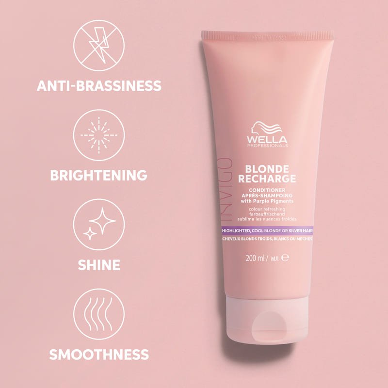 Invigo Blonde Recharge Conditioner by Wella Professionals